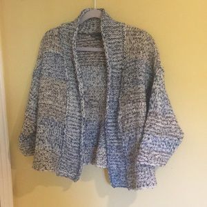 Vince Gray Chunky Knit Cardigan